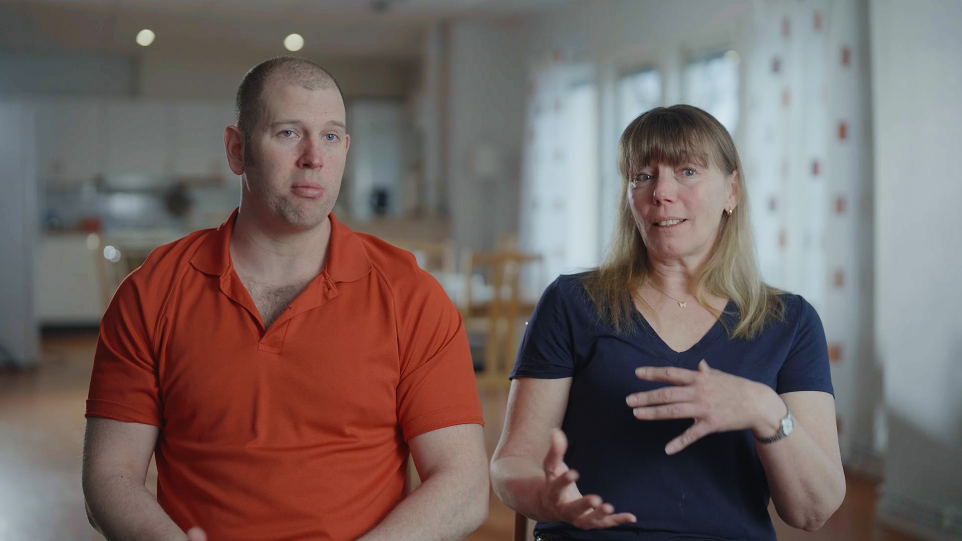 Anna Svensson, chef, och Jonny R&aring;hlin, skyddsombud, Region Kalmar