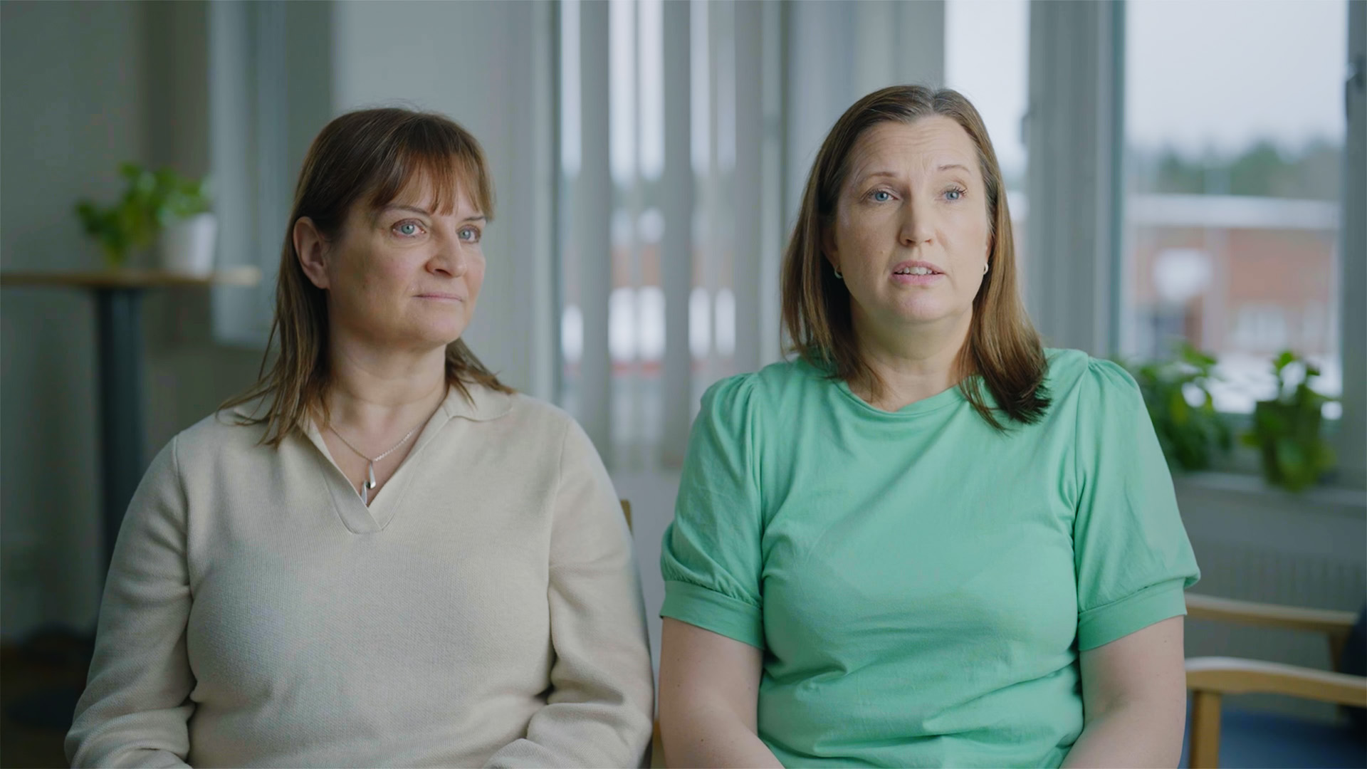 Miska Hibner, chef och Victoria Kjellgren, skyddsombud, Region G&auml;vleborg.